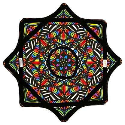 Mougee Star Midway- 24’’ Diameter -Not too big Not small - Just right - Rainbow Vision with Power Ring by @groovtoon