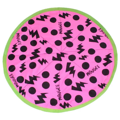 Mougee Star - Pizza Series - Perfectly Weighted - PINK VOLT (UV Reflective) - Flow Toys