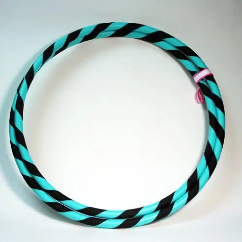 Play Perfect Hoop 20mm Hula Hoop - Collapsible - Turquoise Black - Hoops