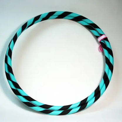 Play Perfect Hoop 20mm Hula Hoop - Collapsible - Turquoise Black - Hoops