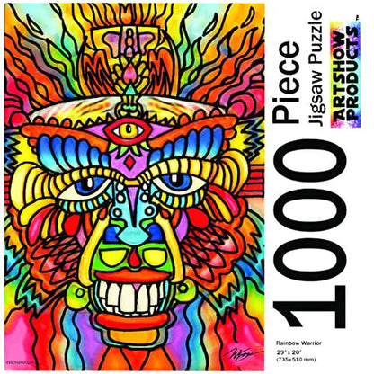 Premium 1000 Piece Jigsaw Puzzle 29’’x 20’’ Orig. Artwork by MiSi501 - Rainbow Warrior