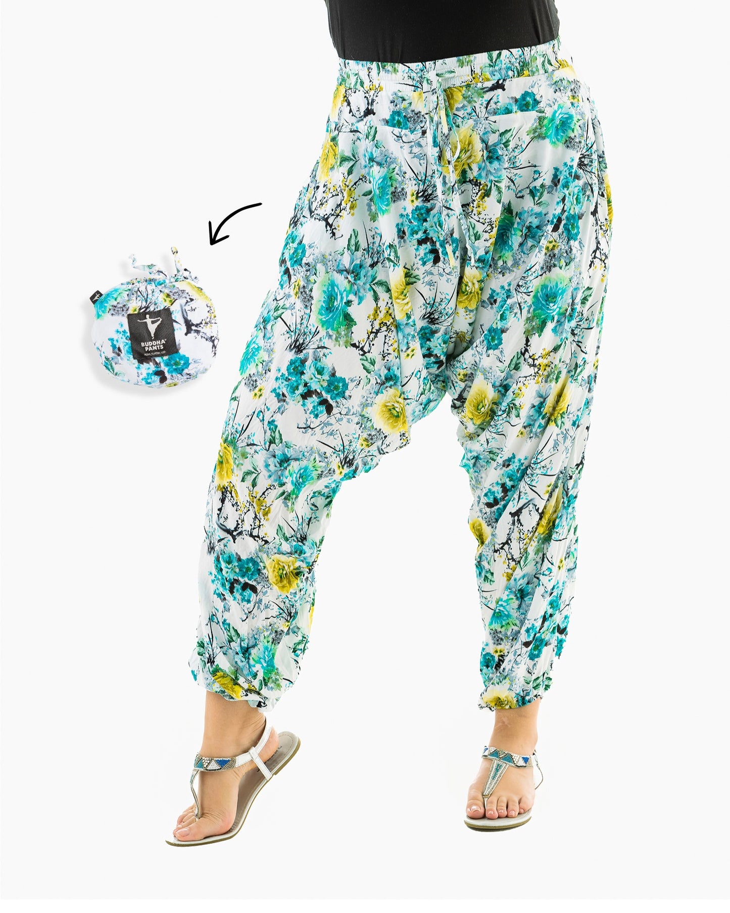 Floral Harem Pant - Unisex
