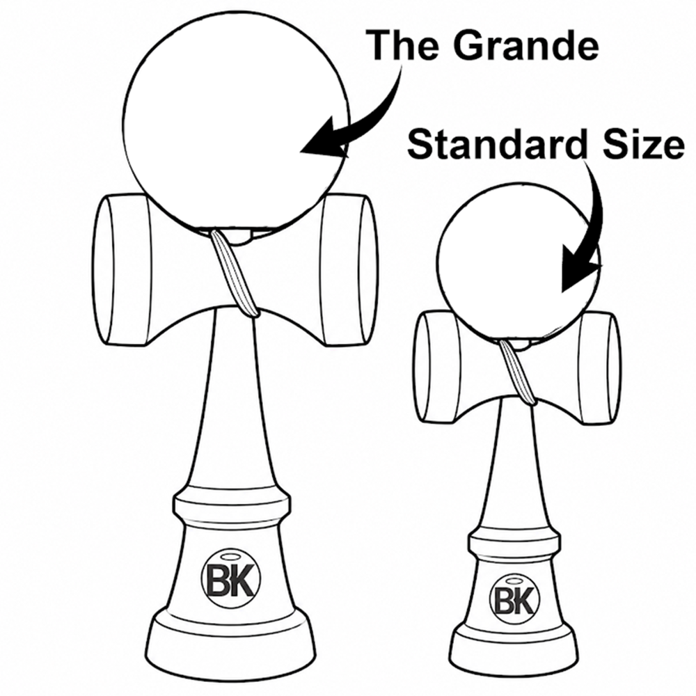 BK V2 Dragon Skin Series - THE GRANDE Size Kendama - by Bahama Kendama