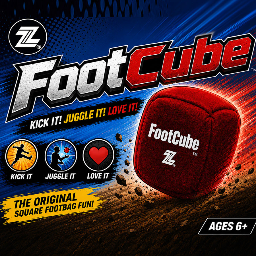 Zeekio Footcube - The Original Square Footbag!