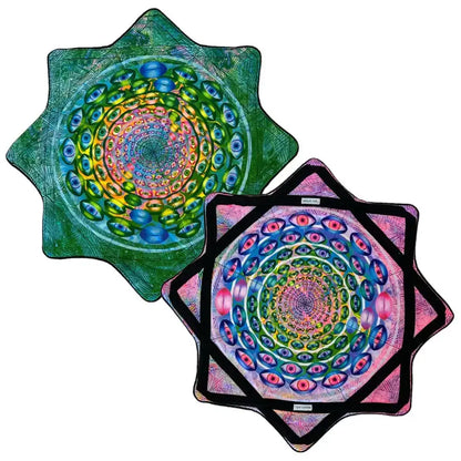 The Mougee Air - Flow Star - 27’’ (68 cm) 11 oz (311 g) - All Eyes On Me - Two Sided - @saintdumpling_ - Juggling