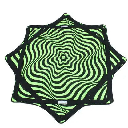 The Mougee Air - Flow Star - 27’’ (68 cm) 11 oz (311 g) - Green Ripple - Neon - Juggling