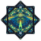 Morphis Art Collection -Two sided - Turtle Abduction and Alien Mushroom