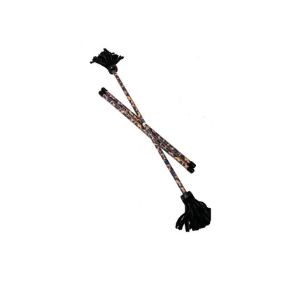 Z-Stix Hand Made Professional Flower Sticks-Devil Sticks- Animal Series - King / Tortoise Shell - juggling sticks