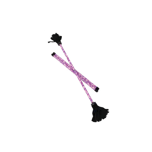 Z-Stix Hand Made Professional Flower Sticks-Devil Sticks- Camouflage Series - Mosquito / Purple Camo - juggling sticks