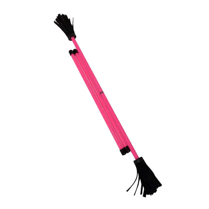 Z-Stix Hand Made Professional Flower Sticks-Devil Sticks- Neon Series - Mosquito / Pink - juggling sticks