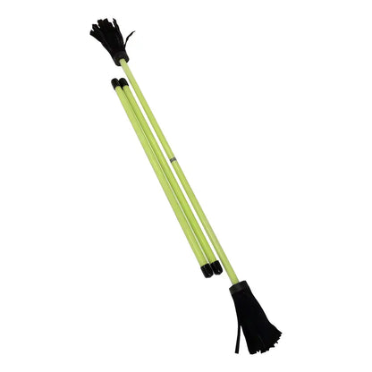 Z-Stix Hand Made Professional Flower Sticks-Devil Sticks- Neon Series - Mosquito / Yellow - juggling sticks