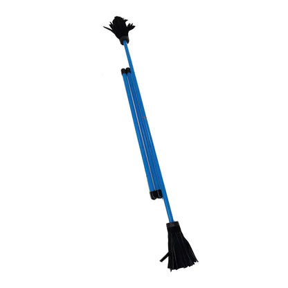 Z-Stix Hand Made Professional Flower Sticks-Devil Sticks- Neon Series - Banshee / Blue - juggling sticks