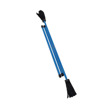 Z-Stix Hand Made Professional Flower Sticks-Devil Sticks- Neon Series - King / Blue - juggling sticks