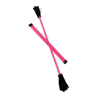 Z-Stix Hand Made Professional Flower Sticks-Devil Sticks- Neon Series - King / Pink - juggling sticks