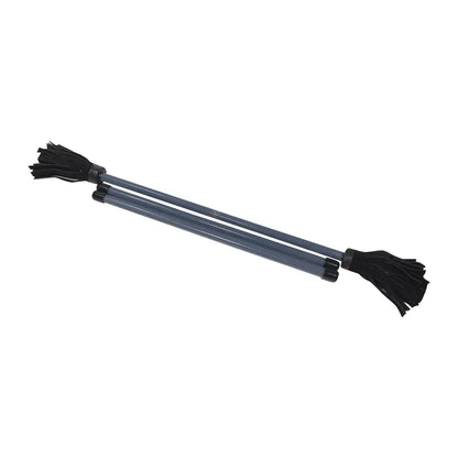 Z-Stix Hand Made Professional Flower Sticks-Devil Sticks- Solid Series - Kid / Black - juggling sticks