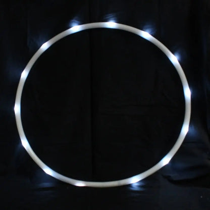 Zeekio 24’’ Rechargable LED Hoop with Remote - Flow Toy - Multi Color - Collapsible - Hoops