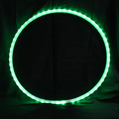 Zeekio 24’’ Rechargable LED Hoop with Remote - Flow Toy - Multi Color - Collapsible - Hoops