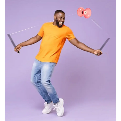 Zeekio Professional Juggling Kit - Including Clubs - Balls - Rings - Diabolo and Carry Bag