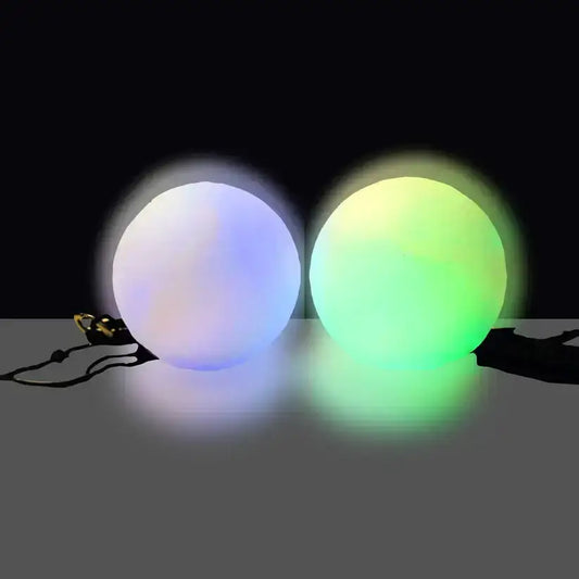Flow Poi Zeekio Rechargable LED POI - Beginner to Pro - Glow Flow Toy - Poi