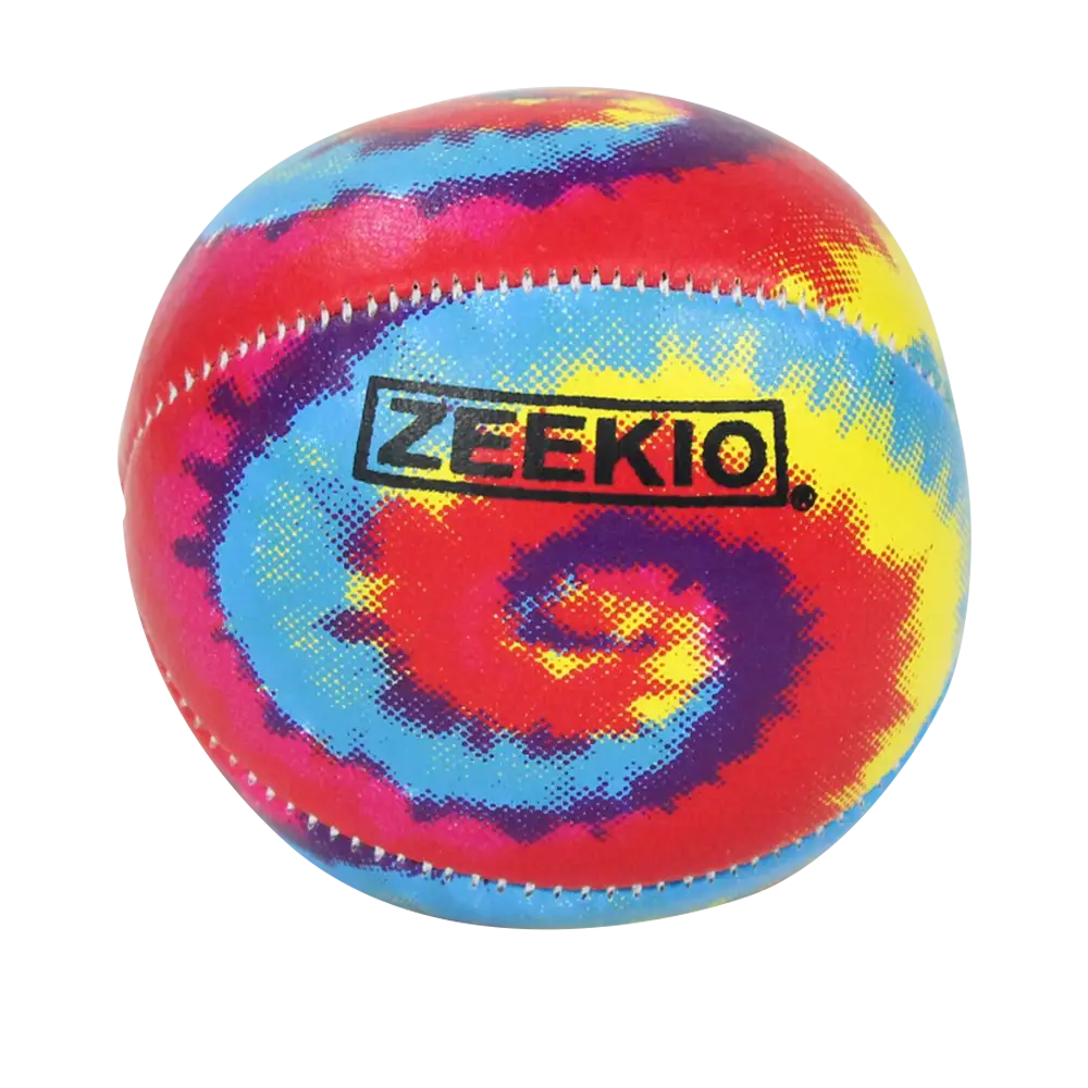 Zeekio Tie Dye Festival Juggling Ball Set - 120g - Beginner to Pro - Set of 3